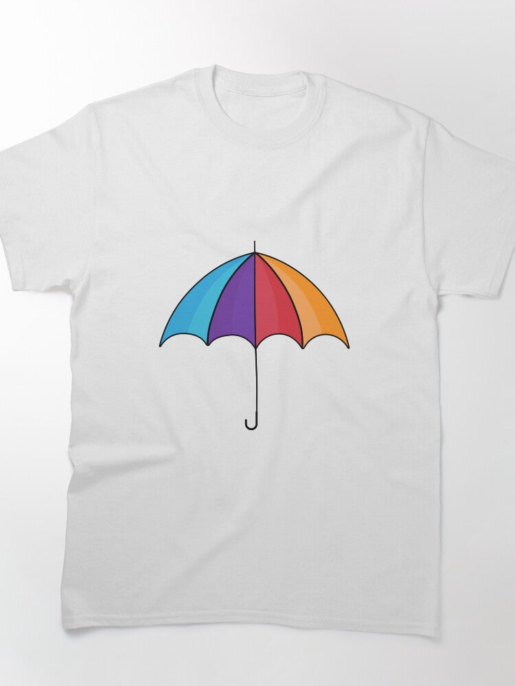 Colourful Umbrella Classic T-Shirt