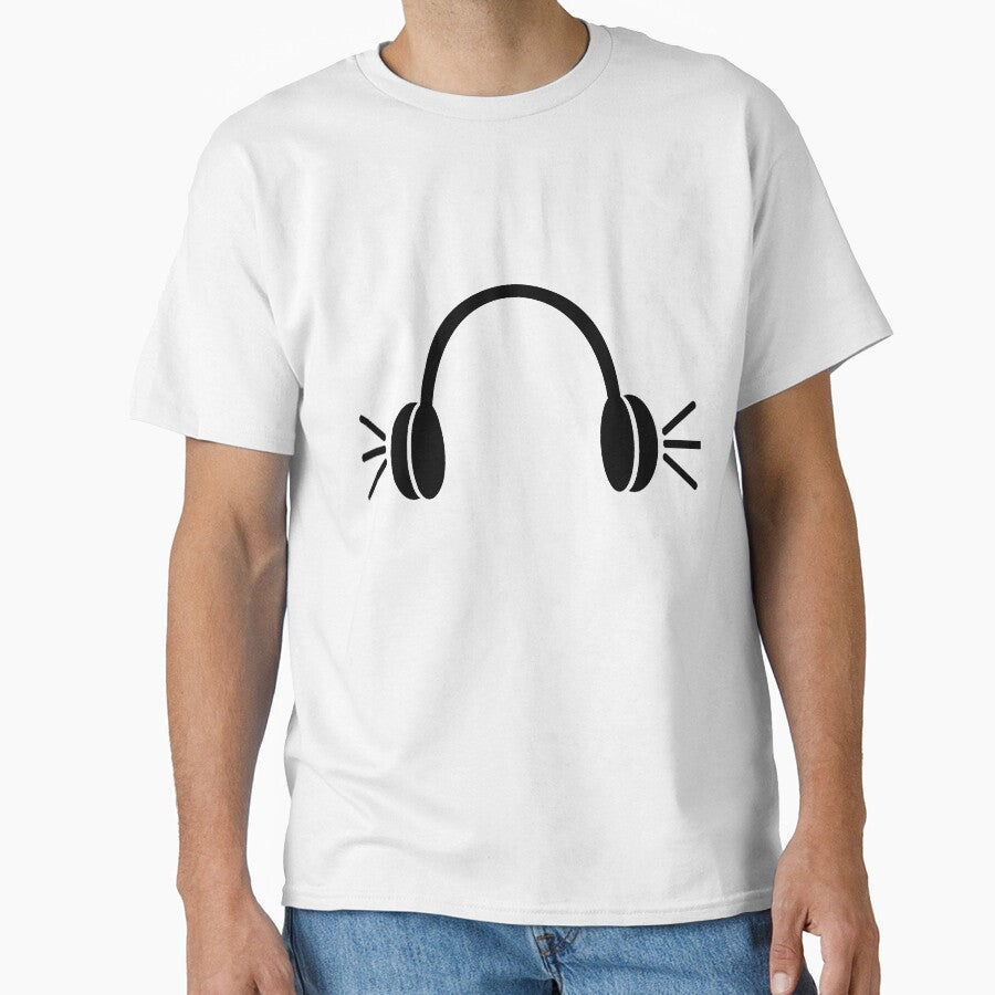 headphone Classic T-Shirt
